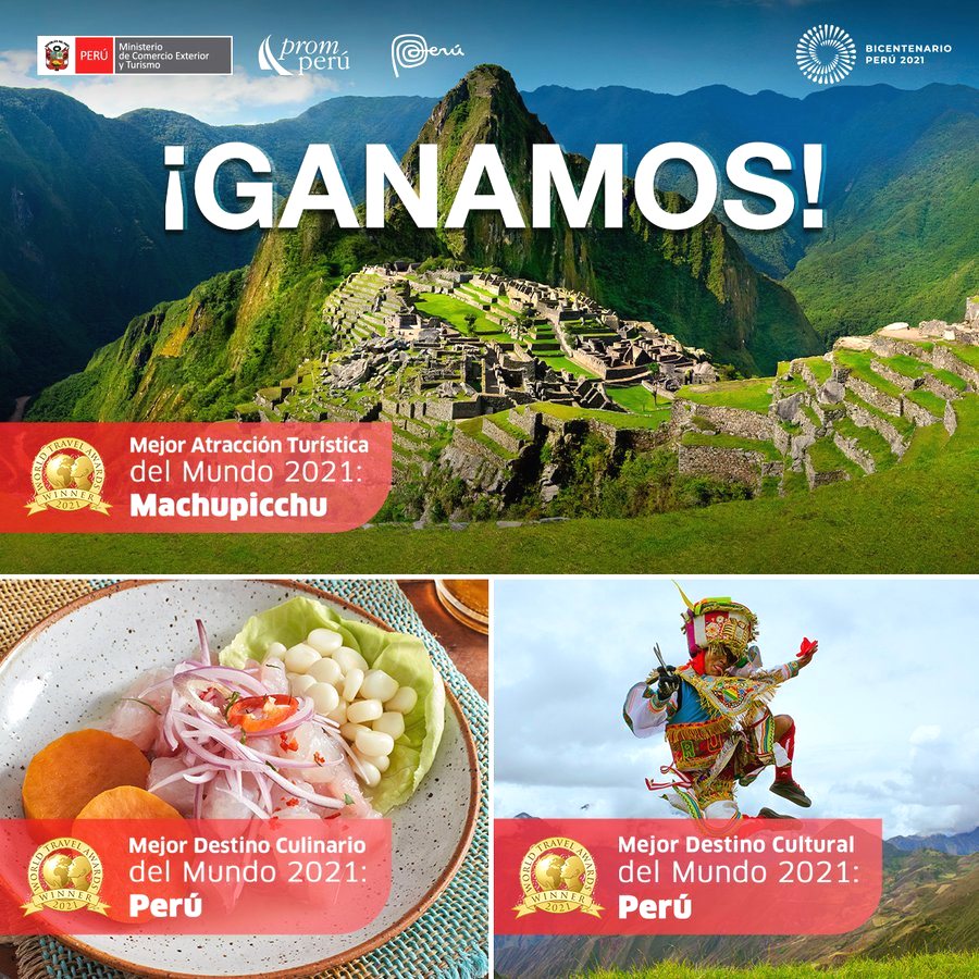 Perú ganó el World Travel Awards como mejor destino culinario y